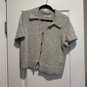 Abercrombie sweater button down